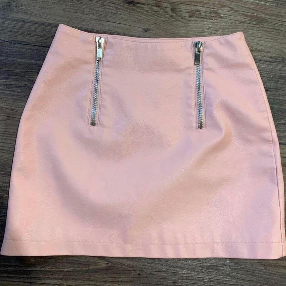 Vintage Forever 21 Leather Skirt